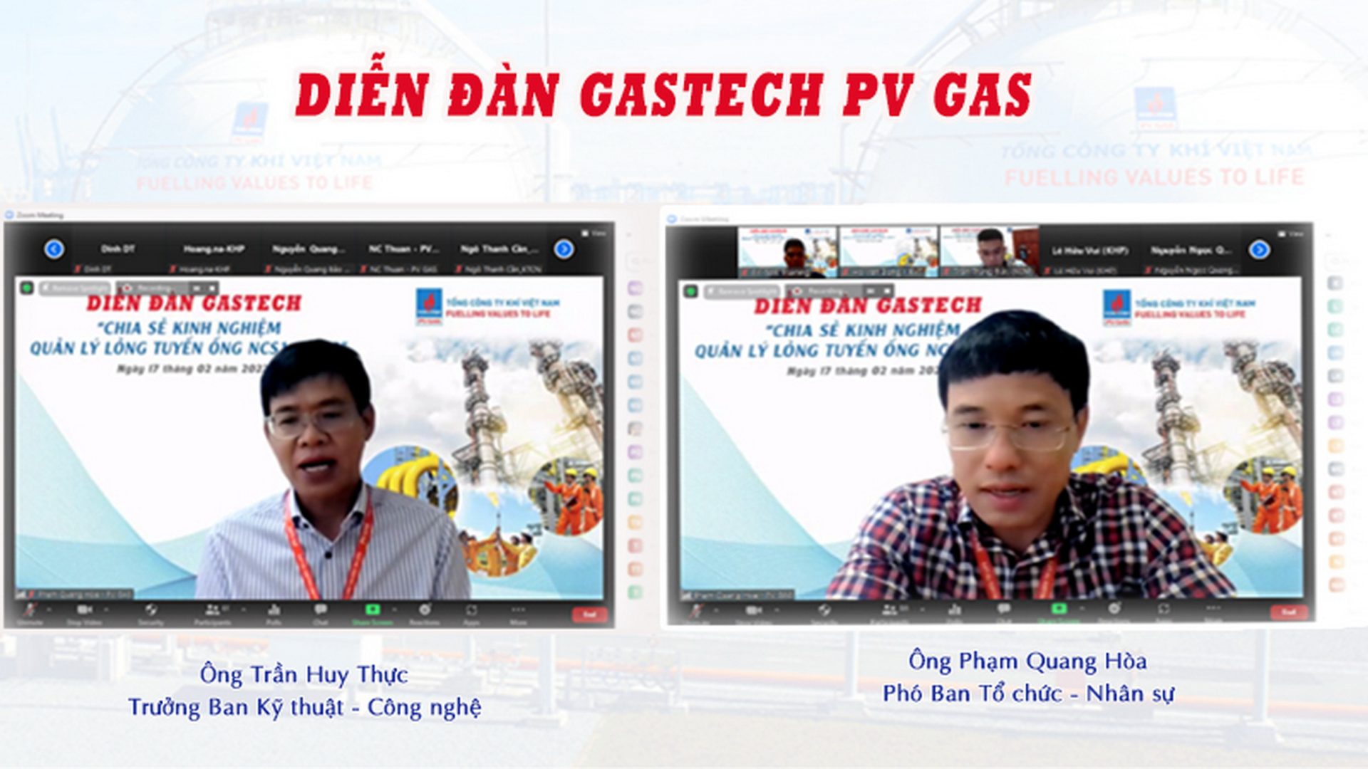 PV GAS tổ chức Diễn đàn tri thức chuyên ngành “Gastech forum”